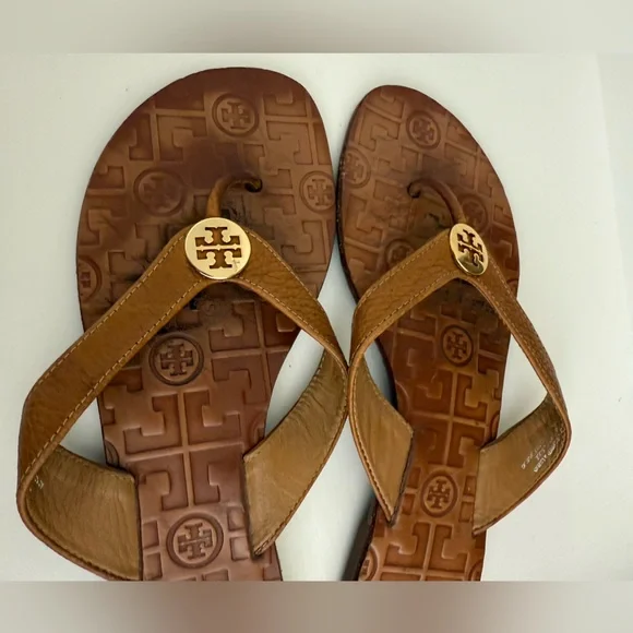 Tory Burch Thong Sandals Size 9 - Picture 3 of 6